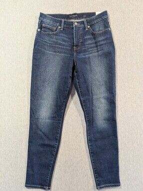 Lucky Brand Ava Mid Rise Skinny Jeans Women's 12/31 Regular Blue NWT